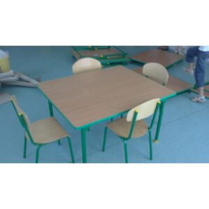 STÓŁ DO STOŁÓWKI LUB ŚWIETLICY FI 32 ROGI ZAOKRĄGLONE WYMIARY I KOLORY DOWOLNE